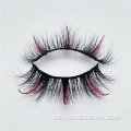 Pink Glitter Wimpern 15mm Wispy Glitter Fake Wimpern